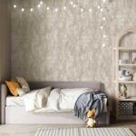 کاغذدیواری طرح پتینه قهوه ای کد ۱۰۳۰۴ - تصویر 3