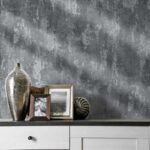 کاغذدیواری طرح پتینه خاکستری کد ۱۰۳۰۹