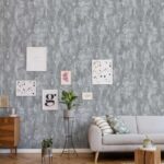 کاغذدیواری طرح پتینه خاکستری کد ۱۰۳۰۹ - تصویر 3