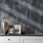 کاغذدیواری طرح پتینه خاکستری کد ۱۰۳۱۰