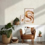 کاغذدیواری طرح جودون کرم کد ۱۰۳۱۳ - تصویر 3