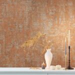 کاغذدیواری طرح جودون نارنجی کد ۱۰۳۲۲