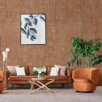 کاغذدیواری طرح جودون نارنجی کد ۱۰۳۲۲ - تصویر 3