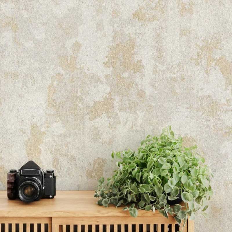 10324-1 کاغذدیواری طرح پتینه کرم کد ۱۰۳۲۴ - تصویر 1