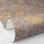 کاغذدیواری طرح پتینه قهوه‌ای کد ۱۰۳۲۶ - تصویر 2