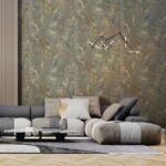 کاغذدیواری طرح پتینه سبز / زیتونی کد ۱۰۳۲۸ - تصویر 3