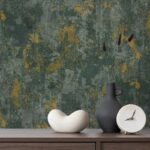 کاغذدیواری طرح پتینه سبز کد ۱۰۳۲۹