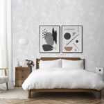 کاغذدیواری طرح پتینه نقره‌ای کد ۱۰۳۳۰ - تصویر 3