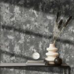 کاغذدیواری طرح پتینه خاکستری کد ۱۰۳۳۲