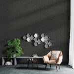 کاغذدیواری طرح جودون / بافت مشکی کد ۱۰۳۵۸ - تصویر 3