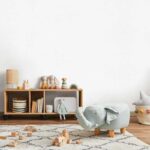 کاغذدیواری کودک طرح ساده | سفید کد 12010 - تصویر 3