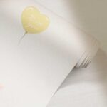 کاغذدیواری کودک طرح بادکنک های قلبی کد 12011 - تصویر 2