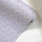 کاغذدیواری کودک طرح قلبی | بنفش کد 12020 - تصویر 2