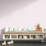 کاغذدیواری کودک طرح ساده | صورتی کد 12022 - تصویر 3