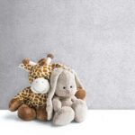 کاغذدیواری کودک طرح ساده | طوسی کد 12030