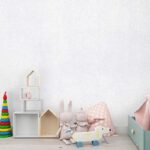 کاغذدیواری کودک طرح ساده | طوسی کد 12034 - تصویر 3