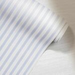 کاغذدیواری کودک طرح راه‌راه | آبی کد 12039 - تصویر 2