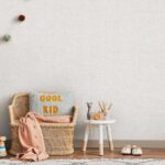 کاغذدیواری کودک طرح ساده | کرم کد 12046 - تصویر 3