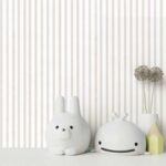 کاغذدیواری کودک طرح راه‌راه | کرم کد 12047