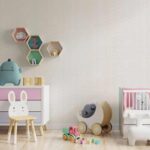 کاغذدیواری کودک طرح نقطه‌چین | کرم کد 12048 - تصویر 3