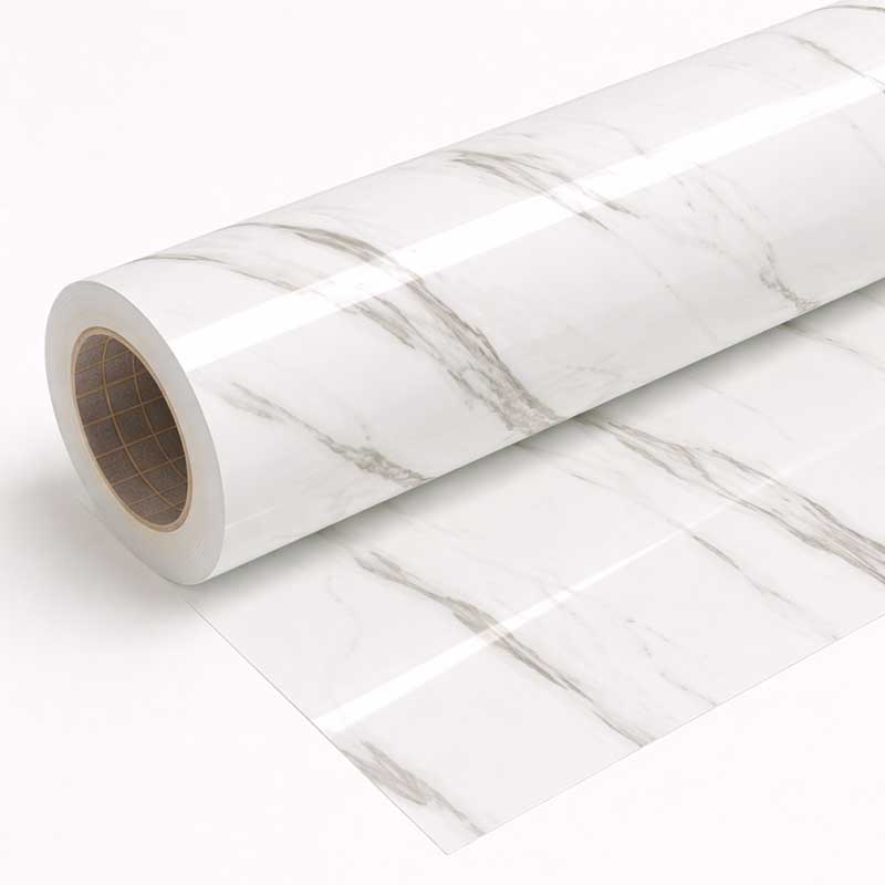 برچسب-ضخیم-ماربل-سفید-کاشیانه-1 برچسب ضخیم طرح ماربل سفید مدل اچ اند اس - تصویر 1