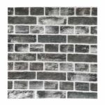 دیوارپوش فومی طرح آجر خاکستری پشت چسب دار