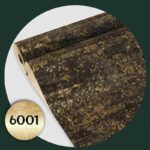 کاغذ دیواری طرح پتینه تیره کد 6001