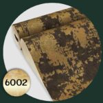 کاغذ دیواری طرح پتینه قهوه ای کد 6002