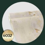 کاغذ دیواری طرح گلدار کرم روشن کد 6032