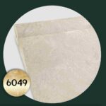 کاغذ دیواری طرح پتینه سفید نقره ای کد 6049