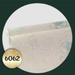 کاغذ دیواری طرح گلدار سفید آبی کد 6062