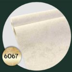 کاغذ دیواری طرح پتینه سفید اکلیل دار کد 6067
