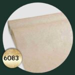 کاغذ دیواری طرح پتینه کرم طلایی کد 6083