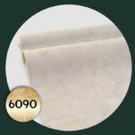کاغذ دیواری طرح پتینه کرم طلایی کد 6090