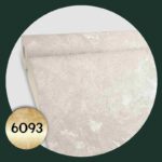 کاغذ دیواری طرح پتینه طوسی نقره ای کد 6093