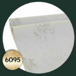 کاغذ دیواری طرح نقش و نگار طوسی کد 6095