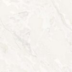 کاغذدیواری طرح پتینه مرمری سفید نقره ای اکلیل دار کد 2012