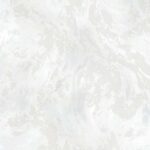 کاغذدیواری طرح پتینه سفید طوسی اکلیل دار کد 2041