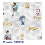 کاغذدیواری طرح فوتبالی مسی کد 509018