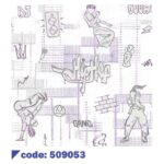 کاغذدیواری طرح هیپ هاپ کد 509053