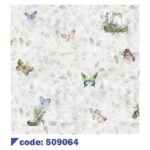 کاغذدیواری طرح پروانه کد 509064