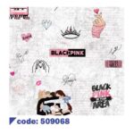 کاغذدیواری طرح گروه BLACK PINK کد 509068