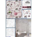 کاغذدیواری طرح گروه BLACK PINK کد 509068 - تصویر 2
